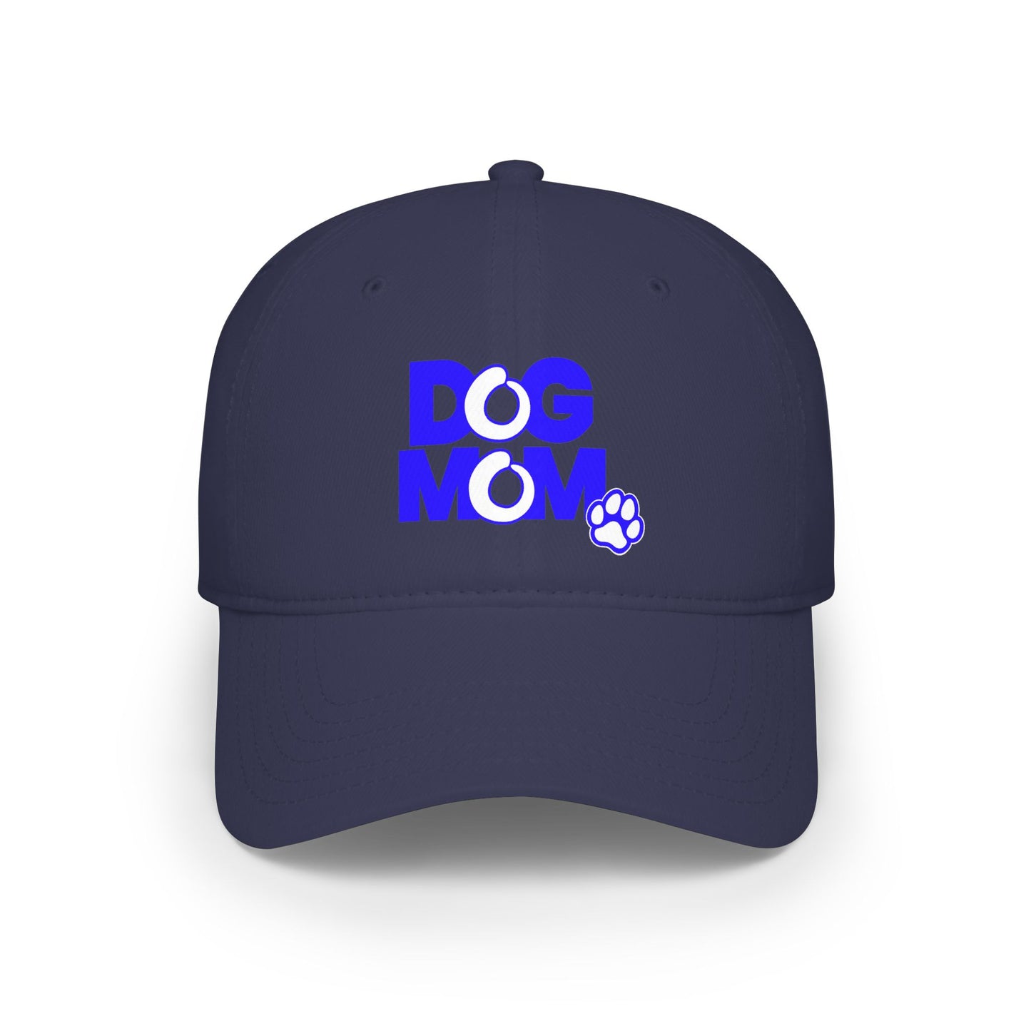 Dog mom blue Baseball Cap