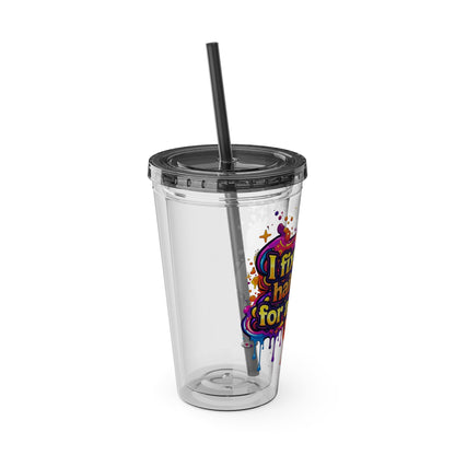 I fix bad hair days for a living Clear Insulated Cup