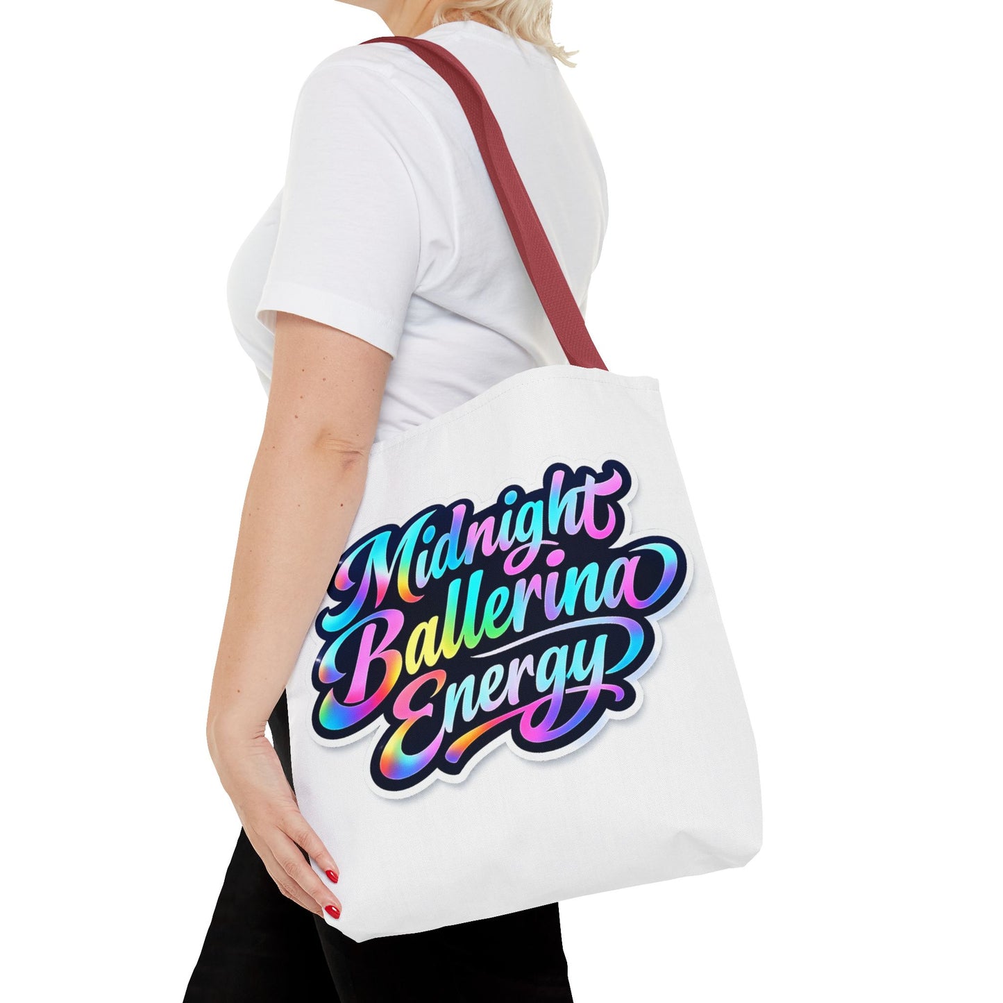 Midnight ballerina energy Tote Bag