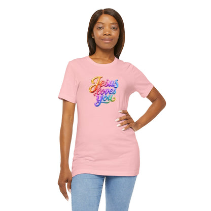 Jesus loves you T-shirt