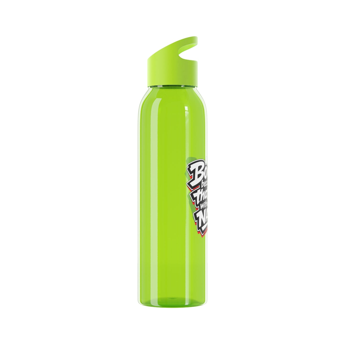 Booked because I'm that girl with the nails Water Bottle