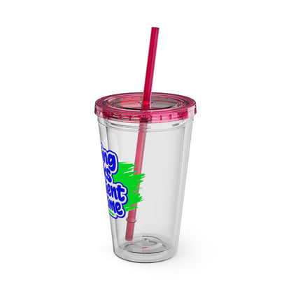 Serving looks one client at a time Clear Insulated Cup