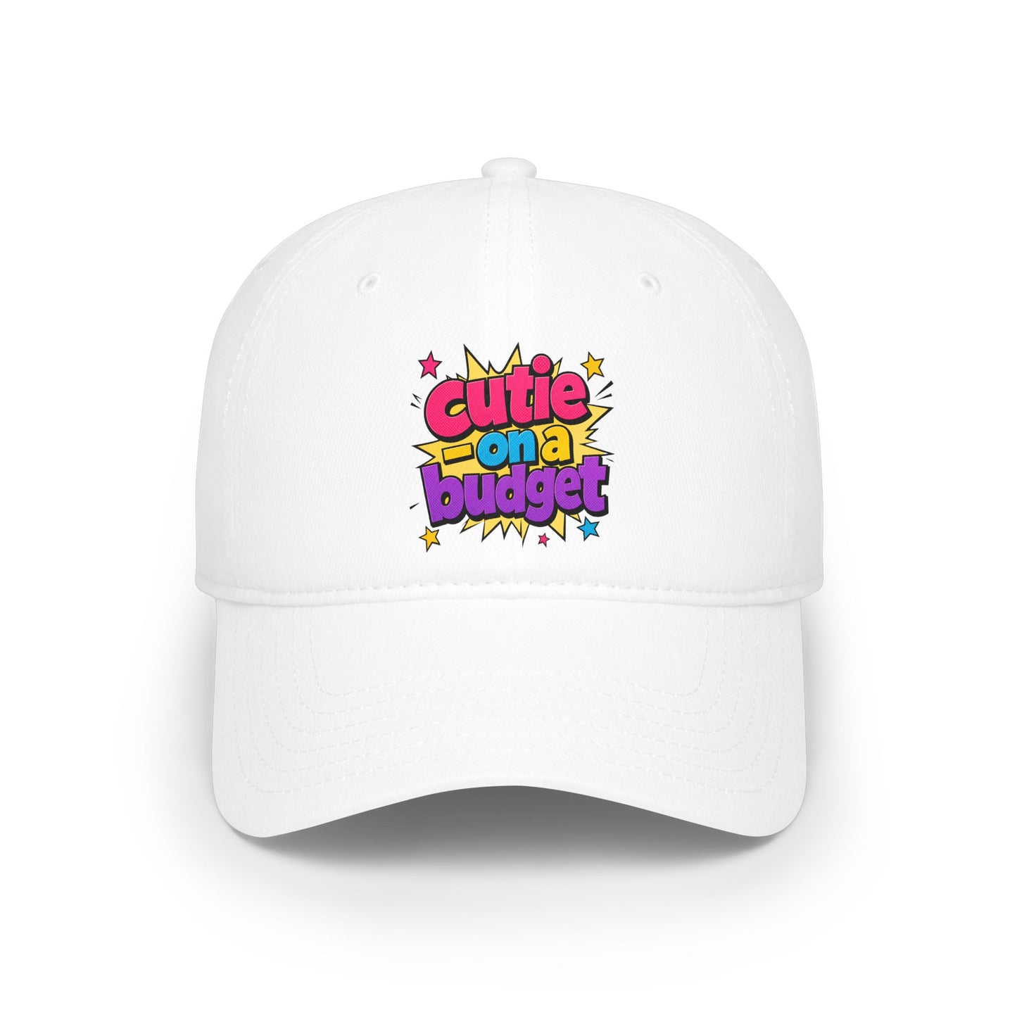 Cutie on a budget Baseball Cap