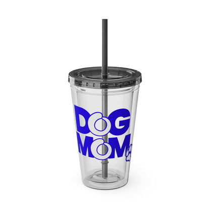 Dog mom blue Insulated Cup