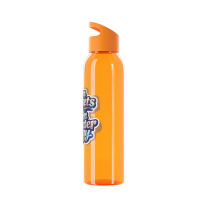 I turn basic sets into main character energy Water Bottle
