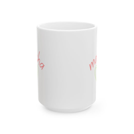 Matcha Heart Mug