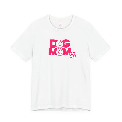 Dog mom pink T-shirt