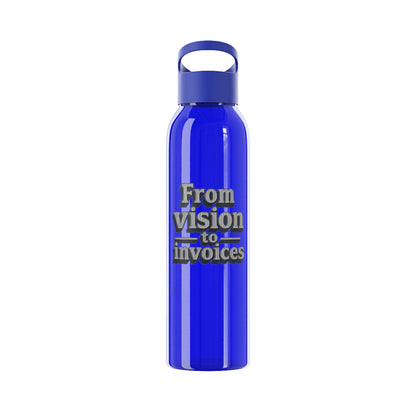 From vision to invoices Water Bottle
