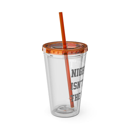 Night shift isn't for the weak Clear Insulated Cup