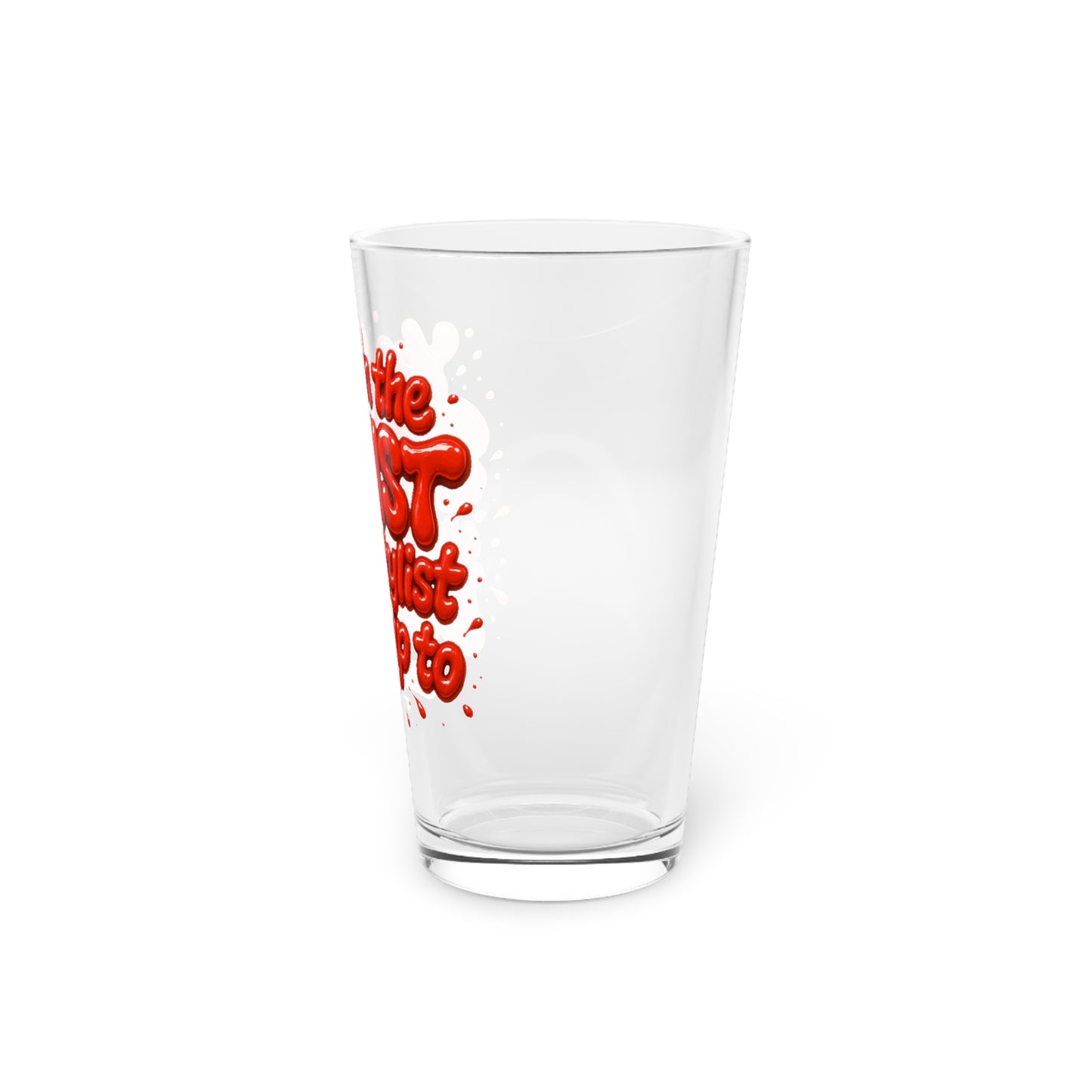 Yes, I'm the STYLIST your stylist looks up to Beer Glass