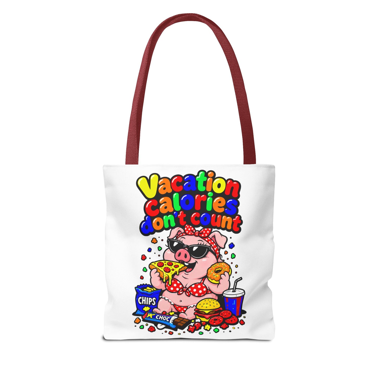 Vacation calories don't count Tote Bag