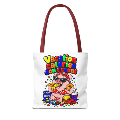 Vacation calories don't count Tote Bag