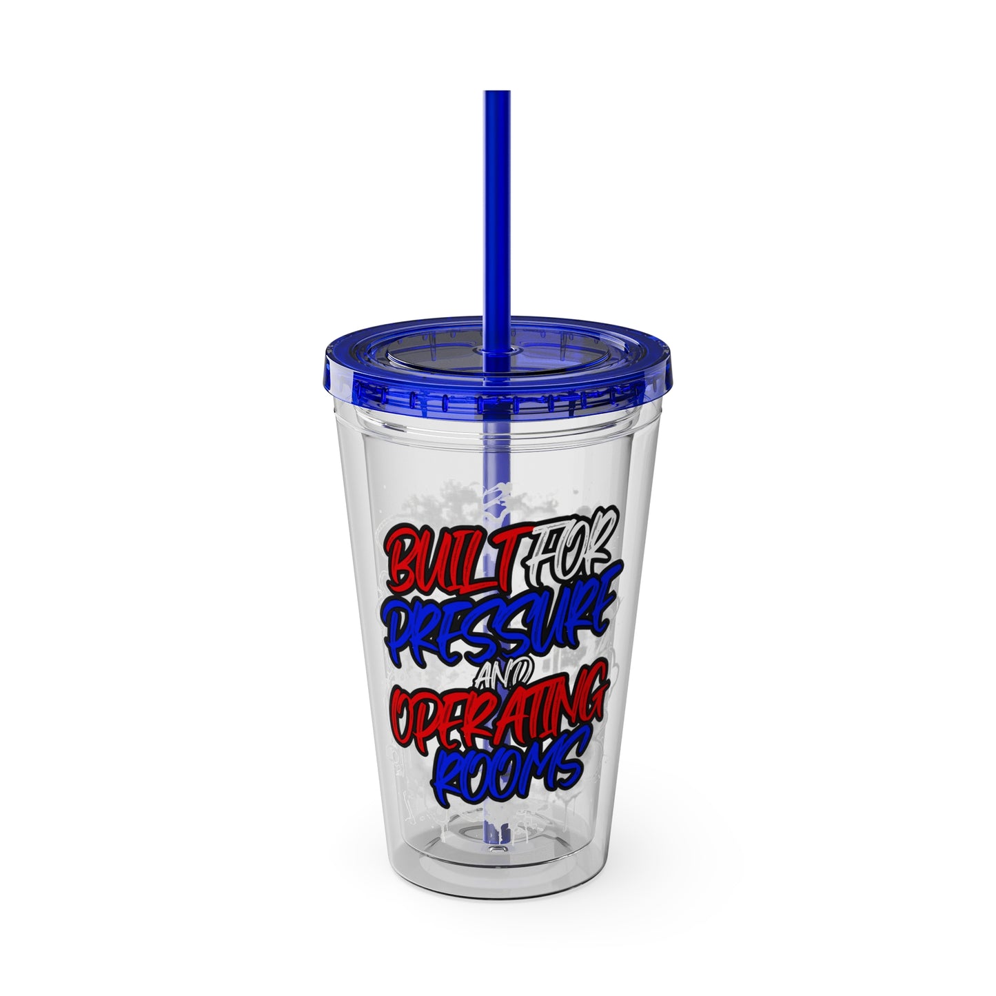 Built for pressure and operating rooms Clear Insulated Cup