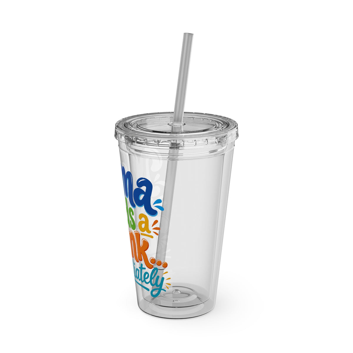 Mama needs a drank immediately Insulated Cup