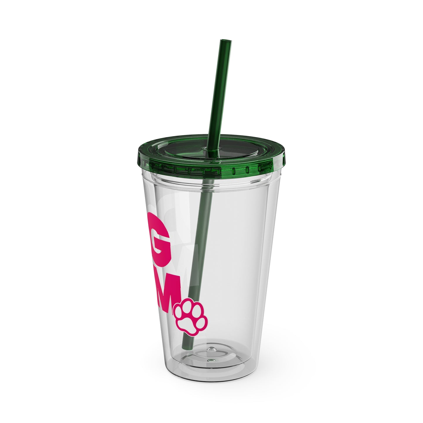 Dog mom pink Insulated Cup