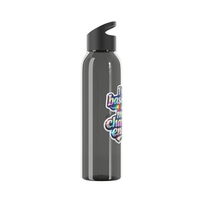 I turn basic sets into main character energy Water Bottle
