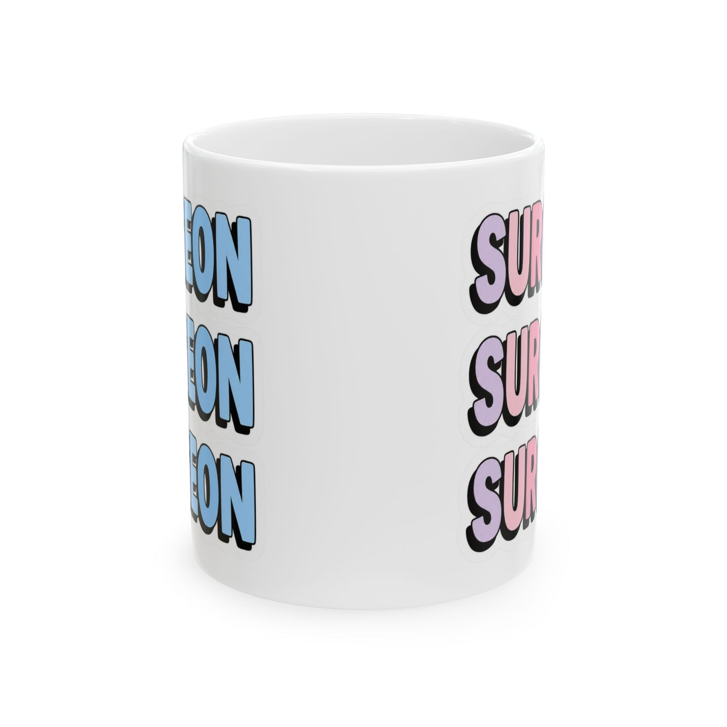 SURGEON faux sticker Mug
