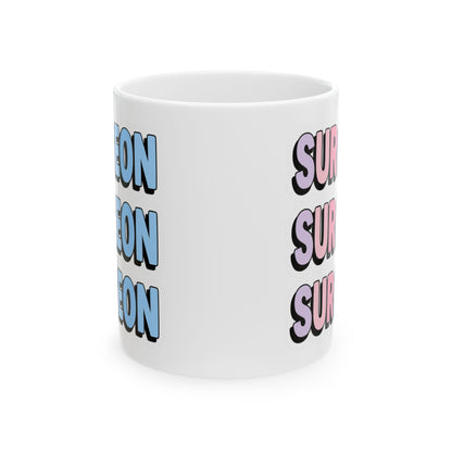 SURGEON faux sticker Mug