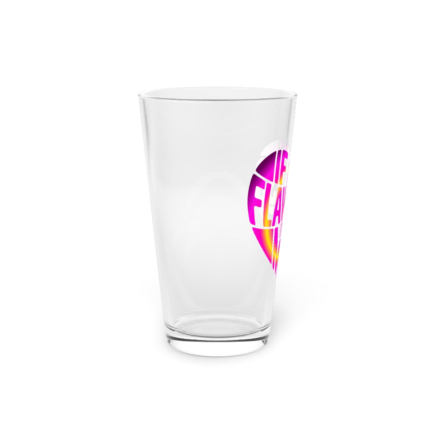 If it's flawless it's mine Beer Glass