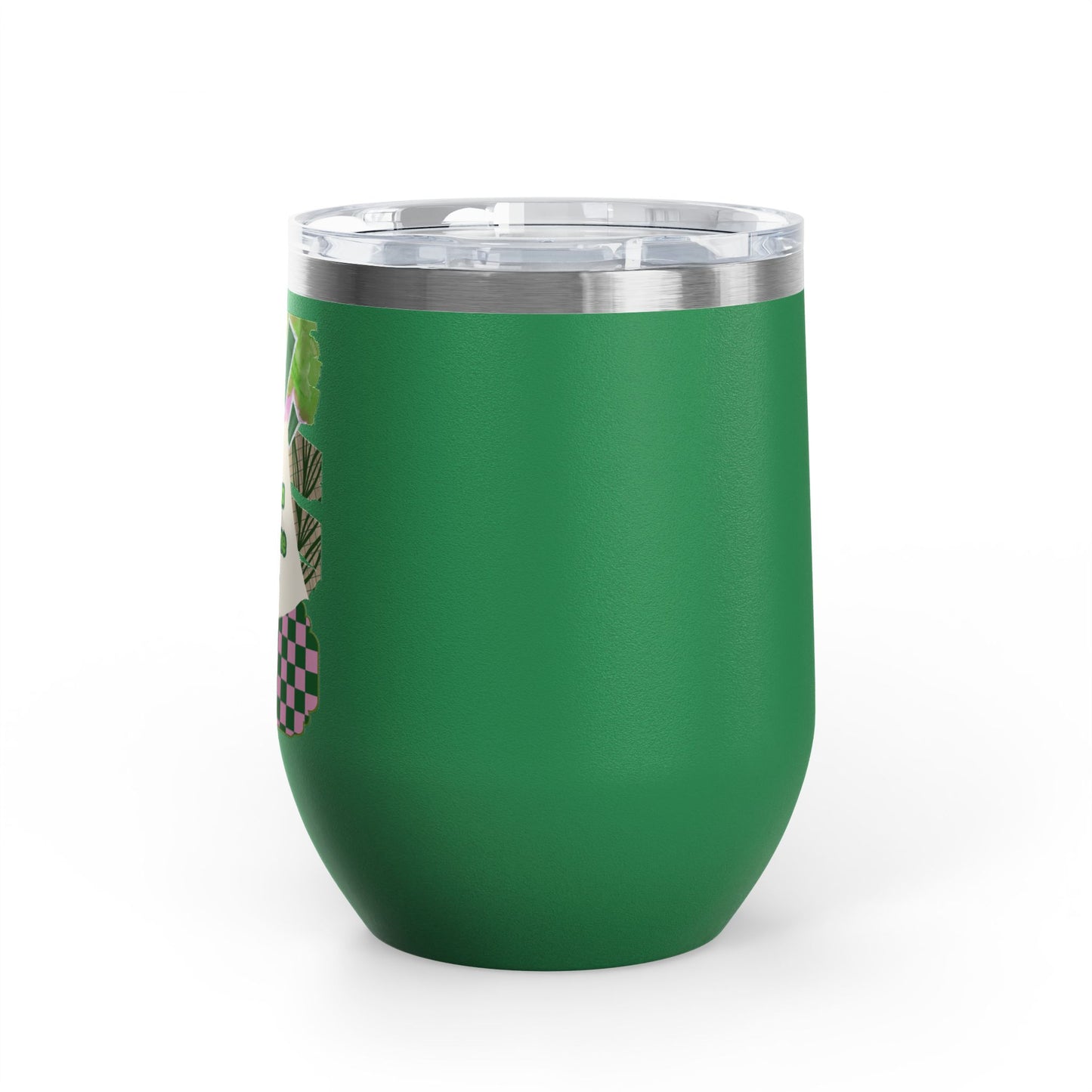 Matcha made me do it Wine Tumbler