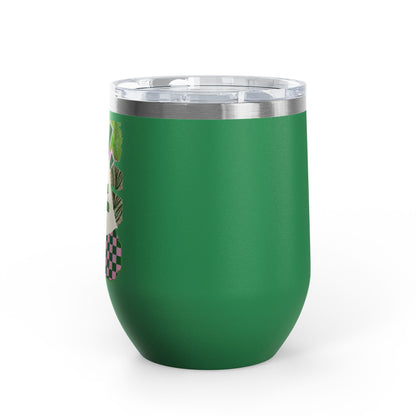 Matcha made me do it Wine Tumbler