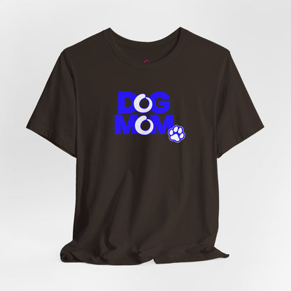 Dog mom blue T-shirt