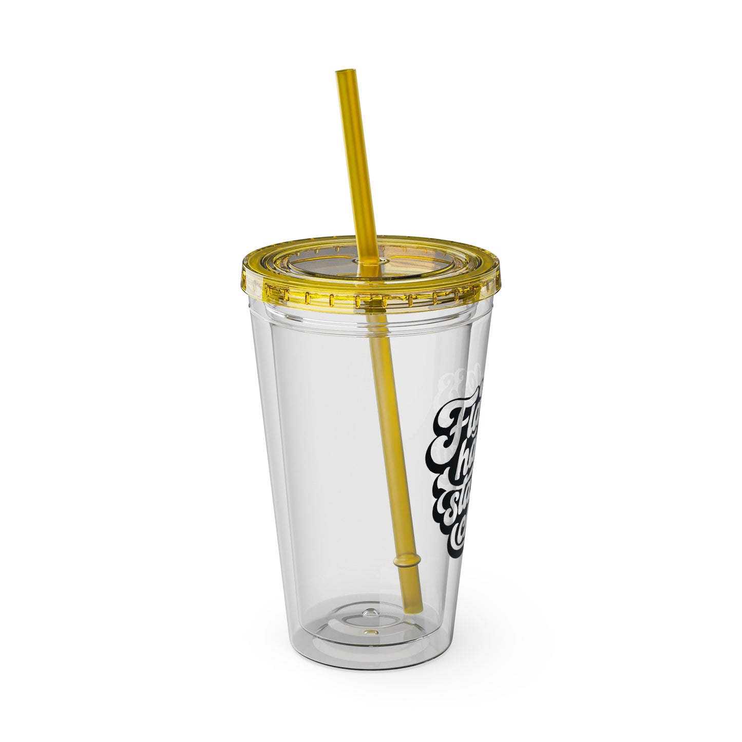 Flawless hair starts in my chair Clear Insulated Cup