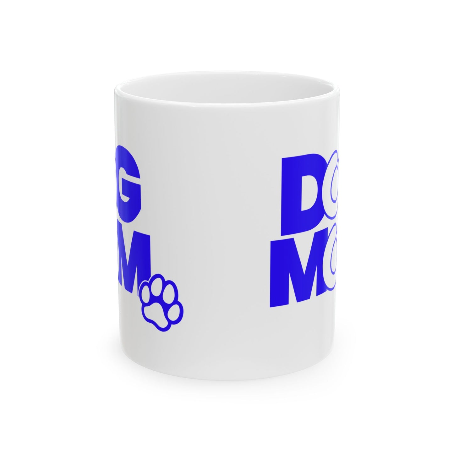 Dog mom blue Mug