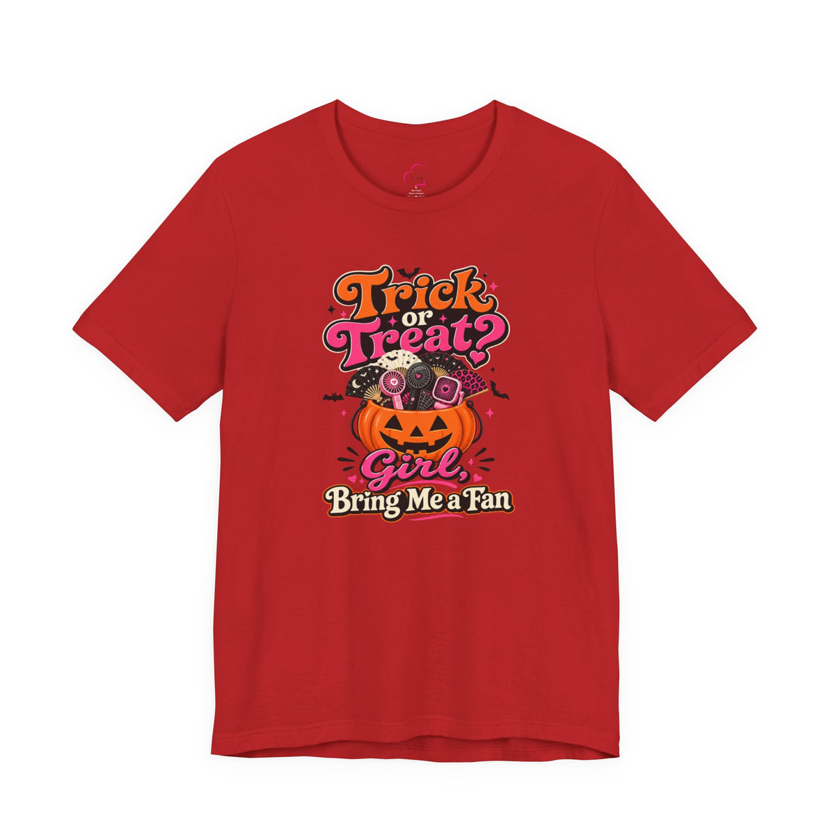Trick or treat? Girl bring me a fan T-shirt
