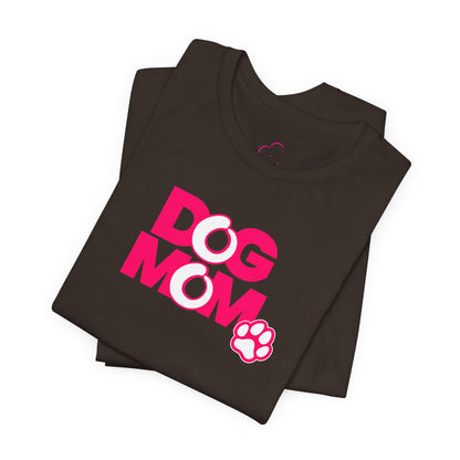 Dog mom pink T-shirt