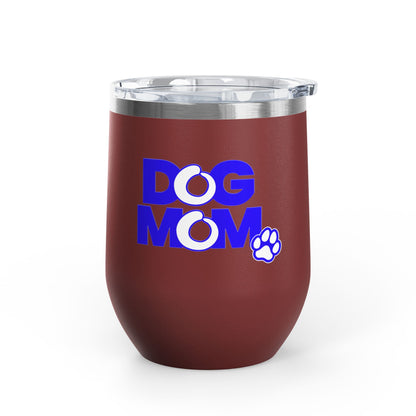 Dog mom blue Tumbler