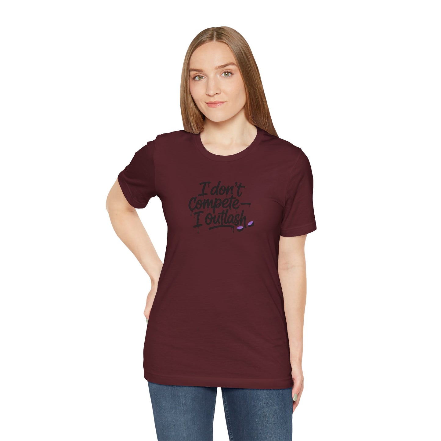 I don't compete I outlash T-shirt