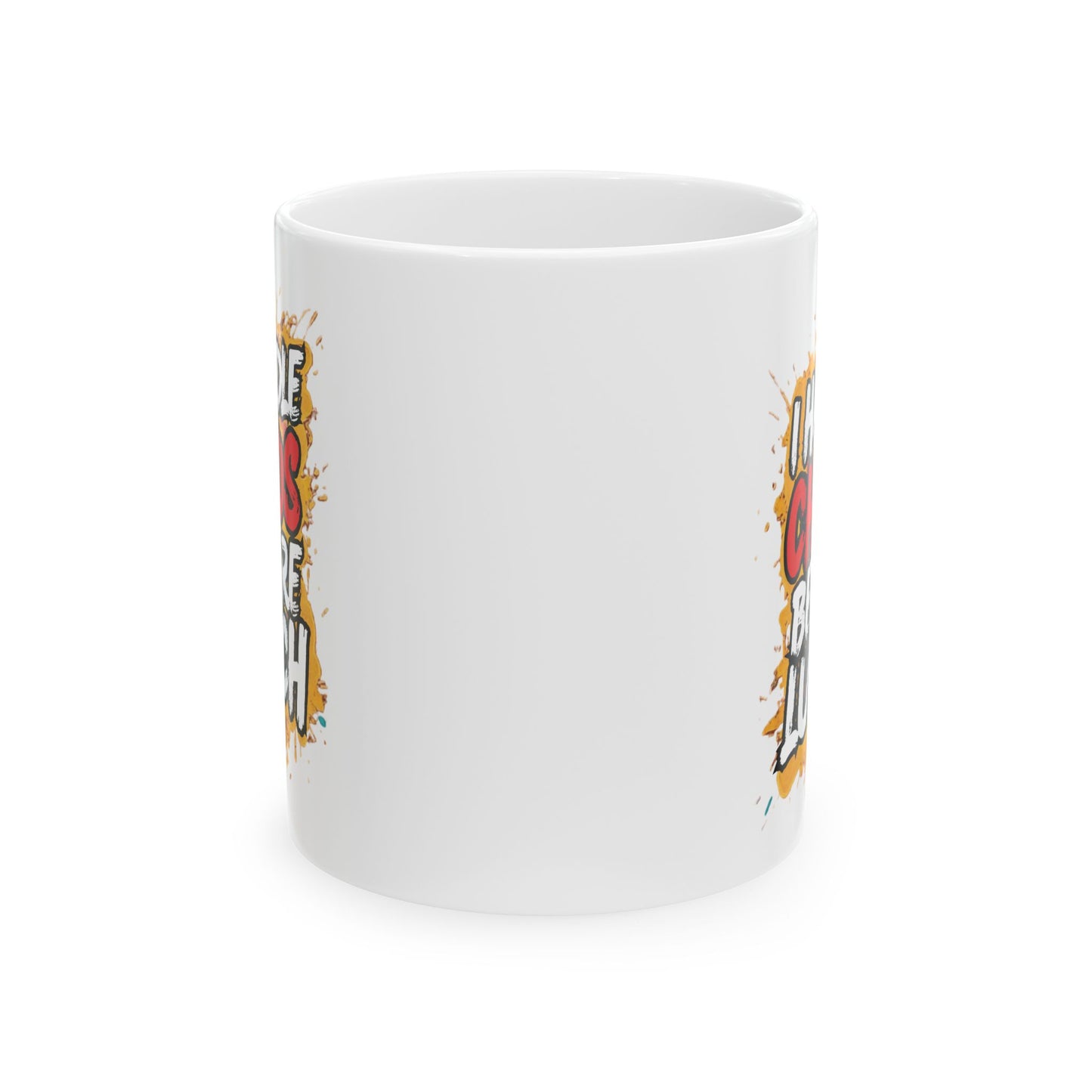 I handle chaos before lunch Mug