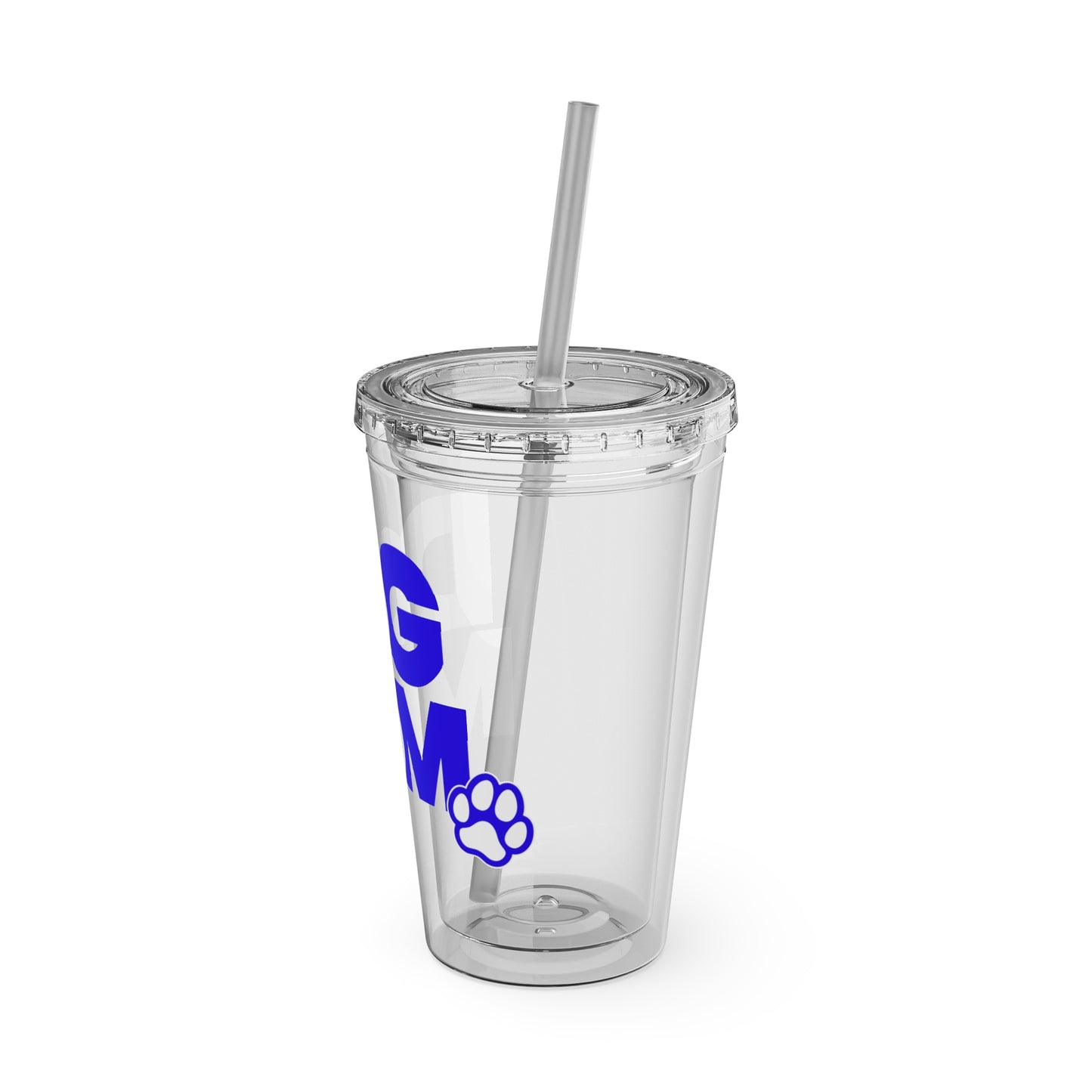 Dog mom blue Insulated Cup
