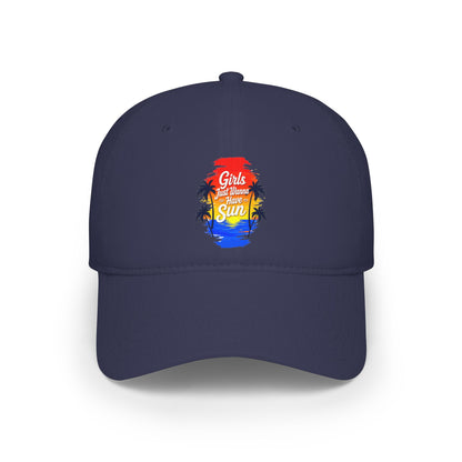 Girls just wanna have sun Baseball Cap