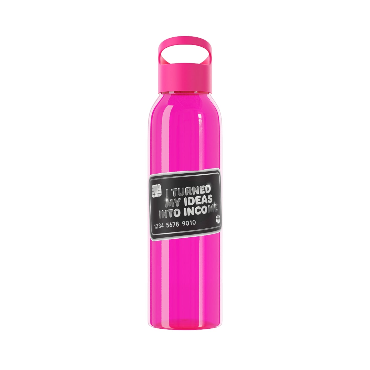 I turned my ideas into income Water Bottle