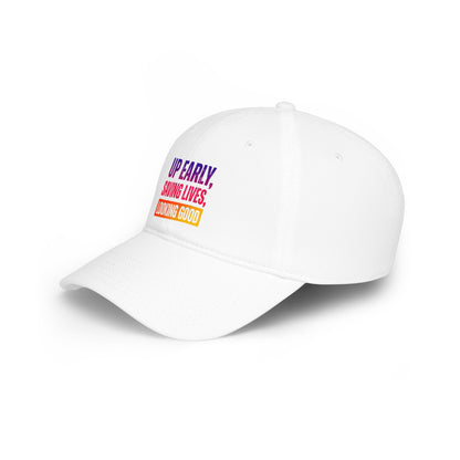 Up early, saving lives, looking good Baseball Cap