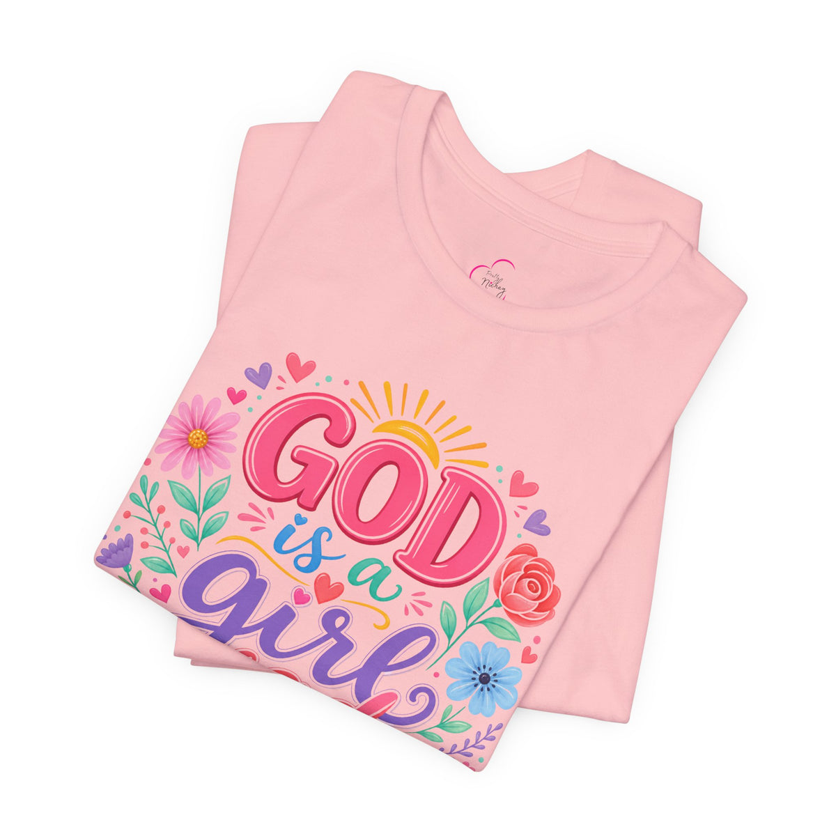 GOD is a girl dad T-shirt