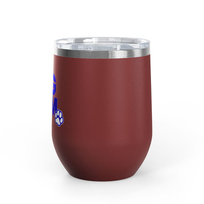 Dog mom blue Tumbler