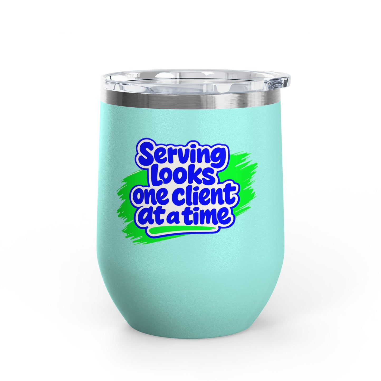 Serving looks one client at a time Tumbler