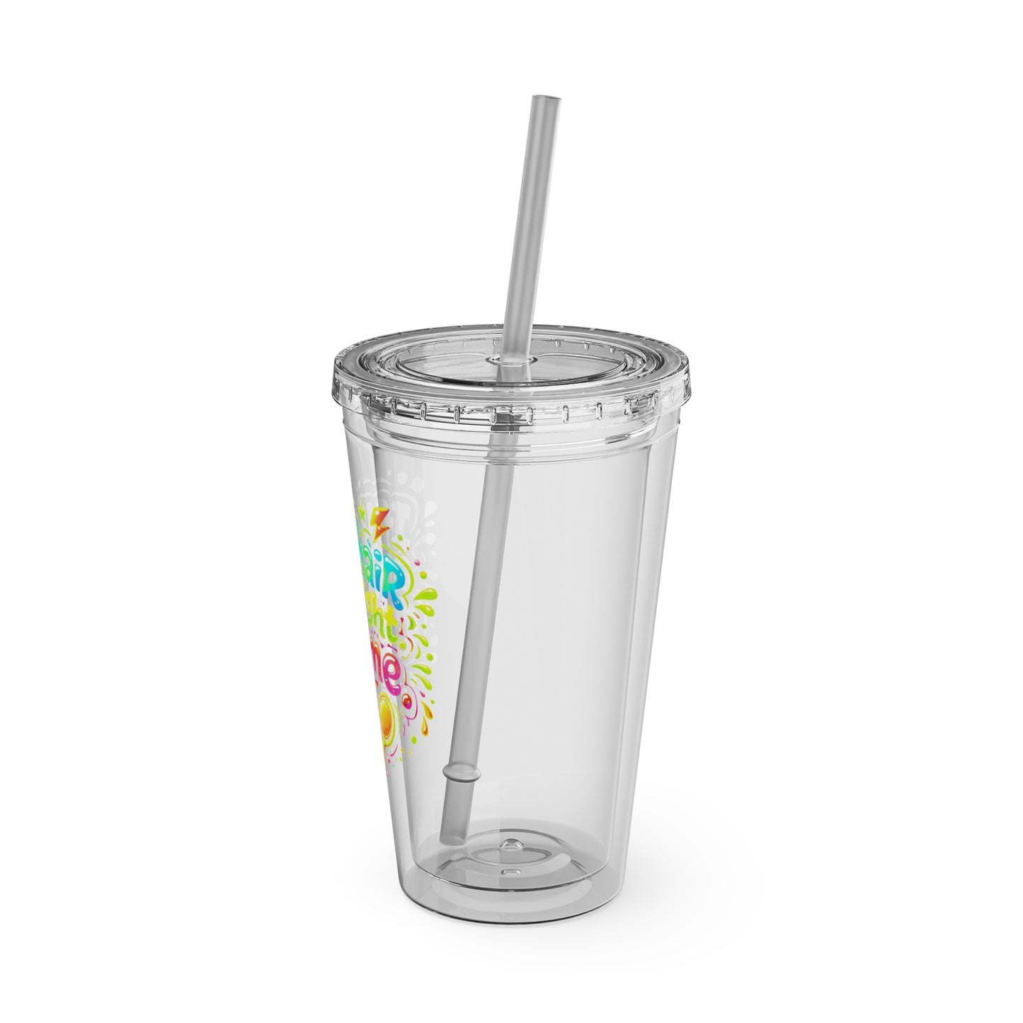 If yo hair ain't right call me Clear Insulated Cup