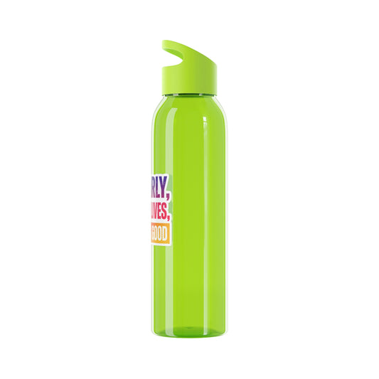 Up early, saving lives, looking good Water Bottle