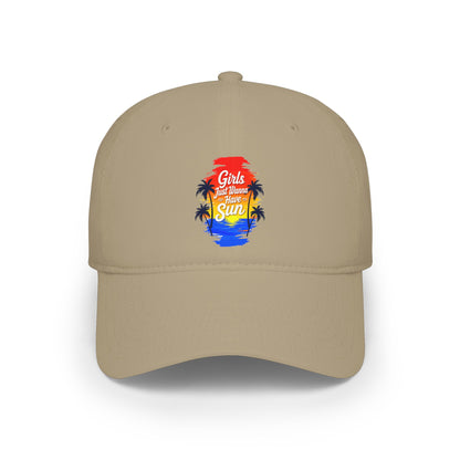 Girls just wanna have sun Baseball Cap