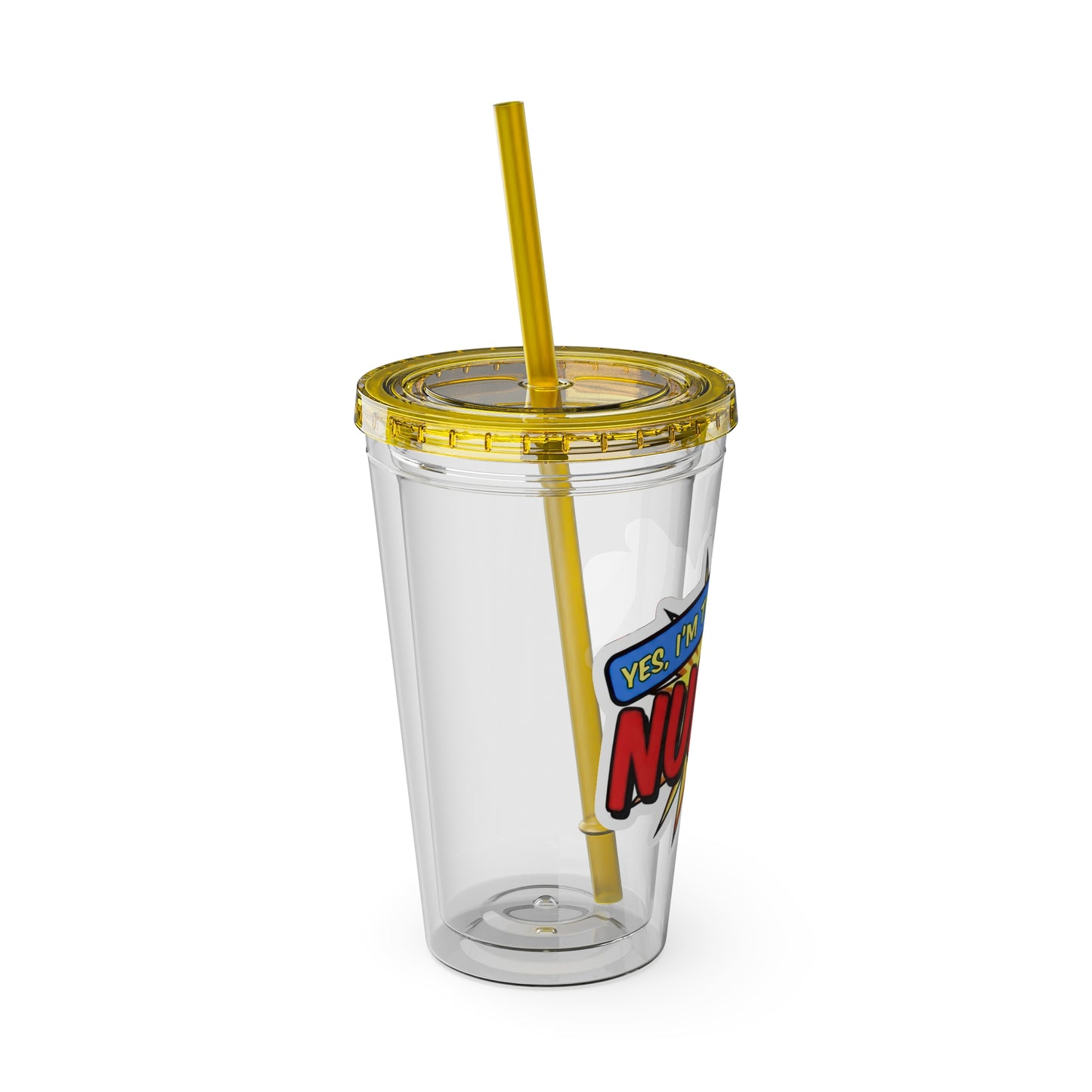 Yes, I'm that NURSE Clear Insulated Cup