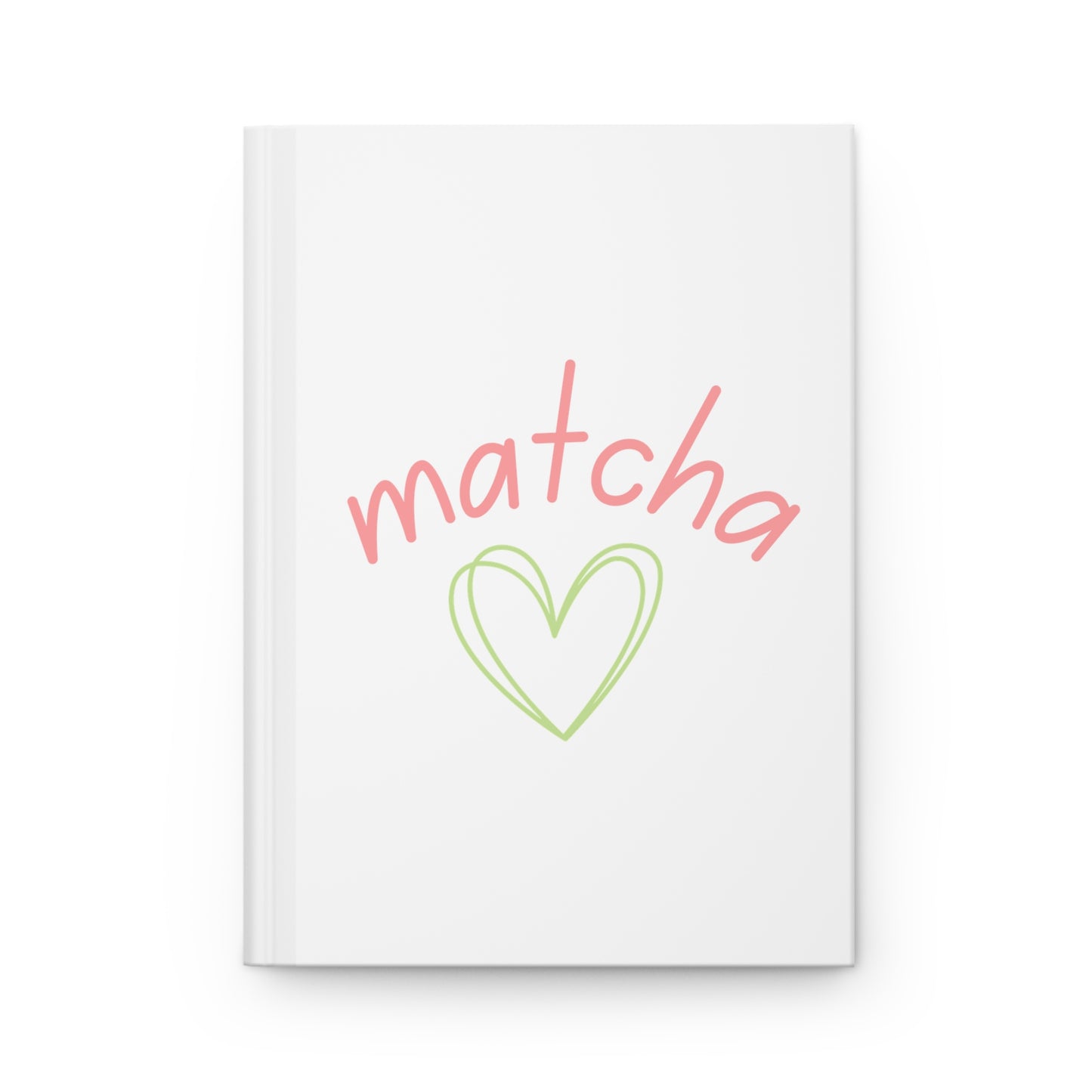Matcha Heart Hardcover Journal