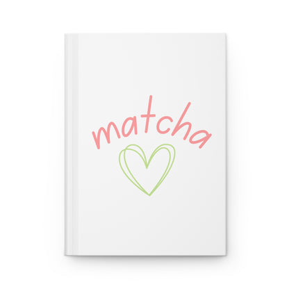 Matcha Heart Hardcover Journal