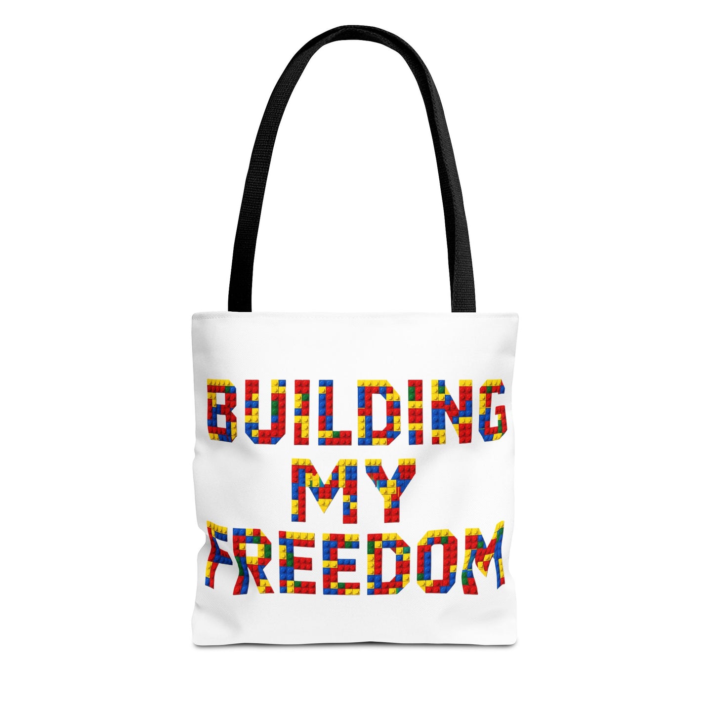 Building my freedom Tote Bag