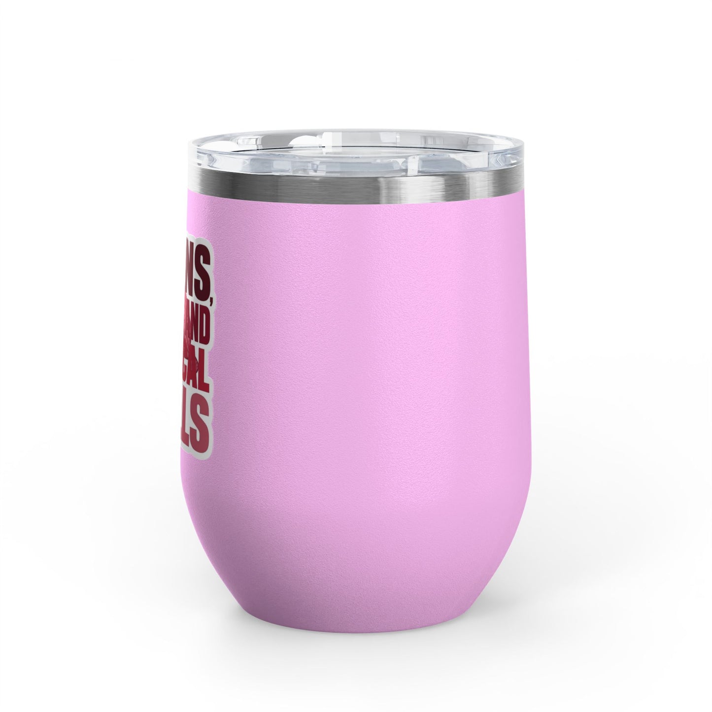 Brains, scrubs and surgical skills pink Tumbler