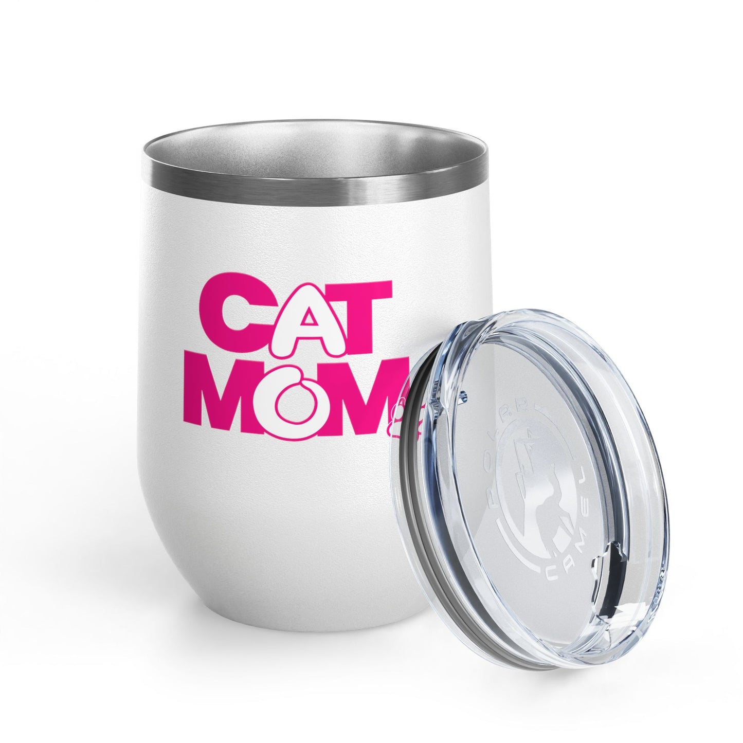 Cat mom pink Tumbler