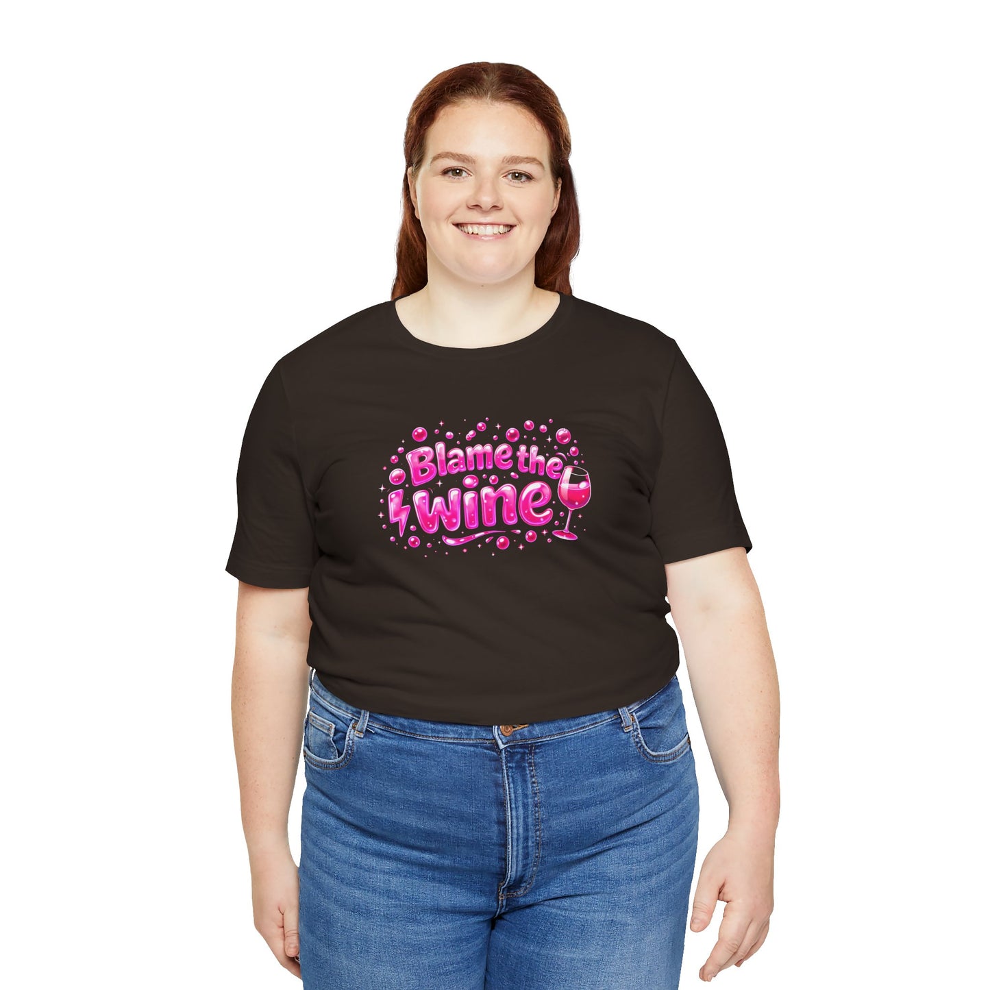 Blame the wine T-shirt